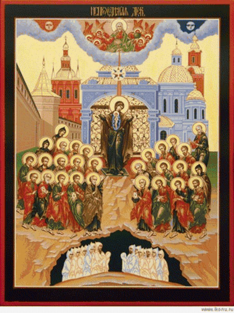 Икона Божьей матери Непроходимая дверь - предпросмотр