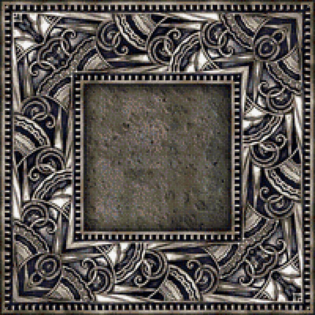 готика - узоры, подушка - предпросмотр