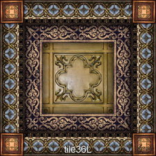 Схема вышивки «средневековье»