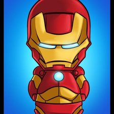 Схема вышивки «Железный-человек»