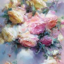 цветы в вазе