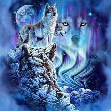 синие волки