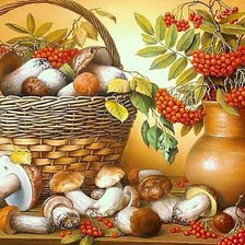 Схема вышивки «осенние дары»