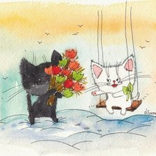 Схема вышивки «любовь»