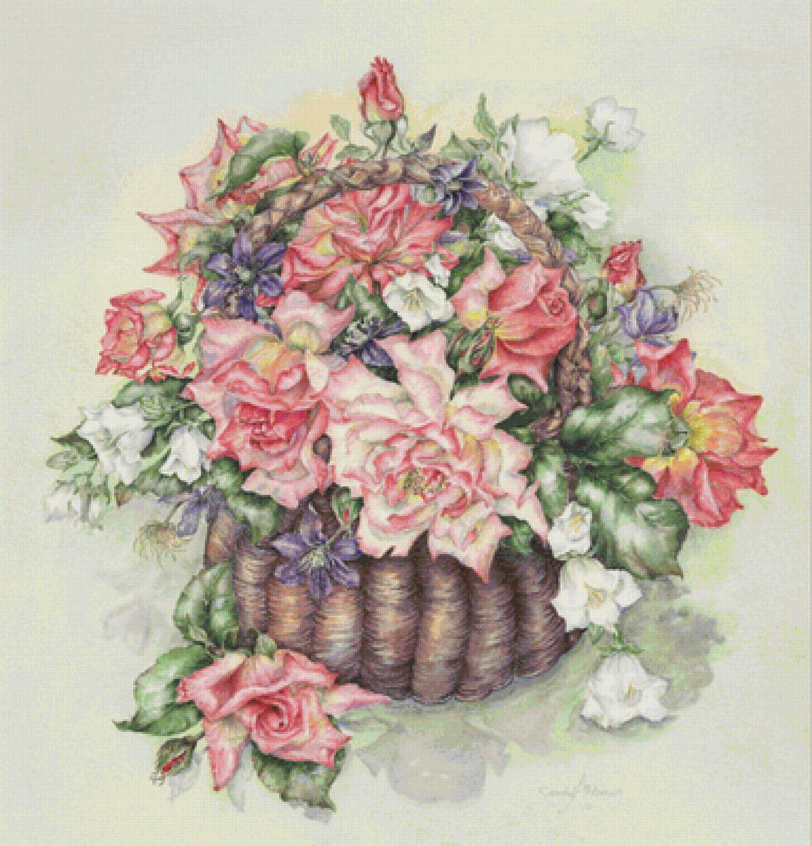 букет - розы, роза, цветы, красота - предпросмотр