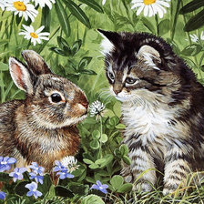 Схема вышивки «Серия "Фауна"»