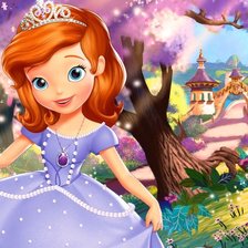 Схема вышивки «принцесса София»