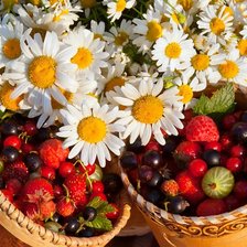 Схема вышивки «Ягодка»