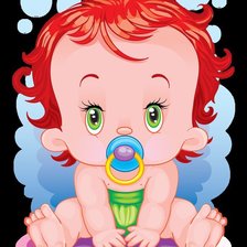 Схема вышивки «малыш»