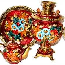 Схема вышивки «самовар»