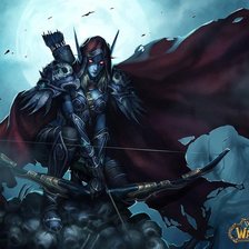 Схема вышивки «Сильвана Ветрокрылая»