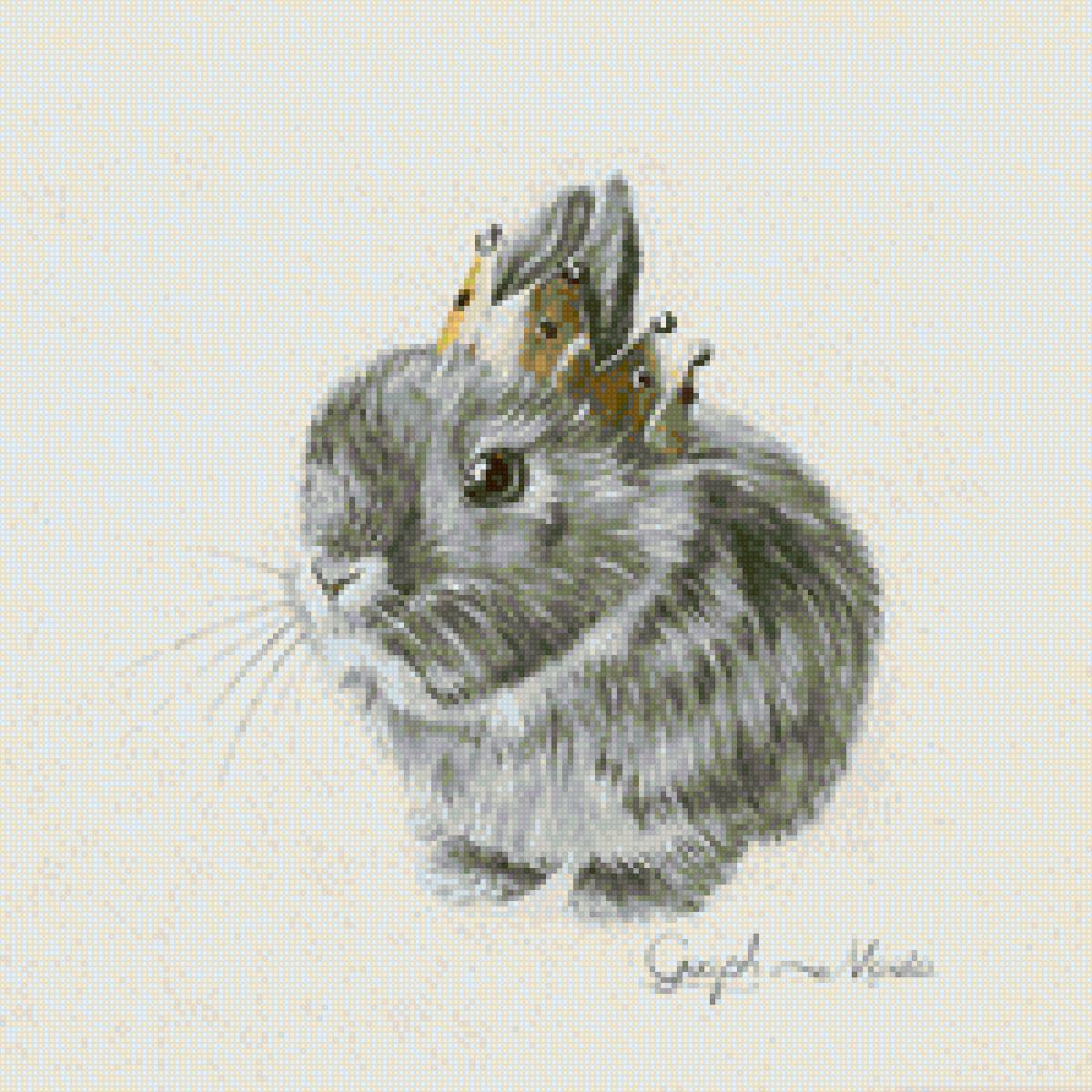 Принцесса - кролик. корона.зая - предпросмотр