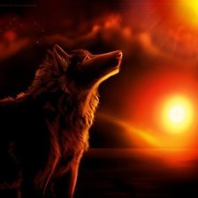 Схема вышивки «Пожар»