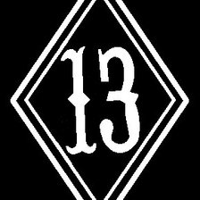 Схема вышивки «13»