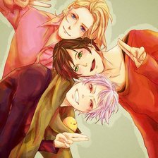 Схема вышивки «Хеталия»