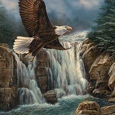 Схема вышивки «полет»