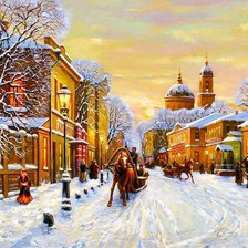 в зимней провинции