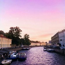 Схема вышивки «сладкий закат»