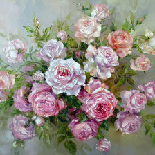 Схема вышивки «Розы»