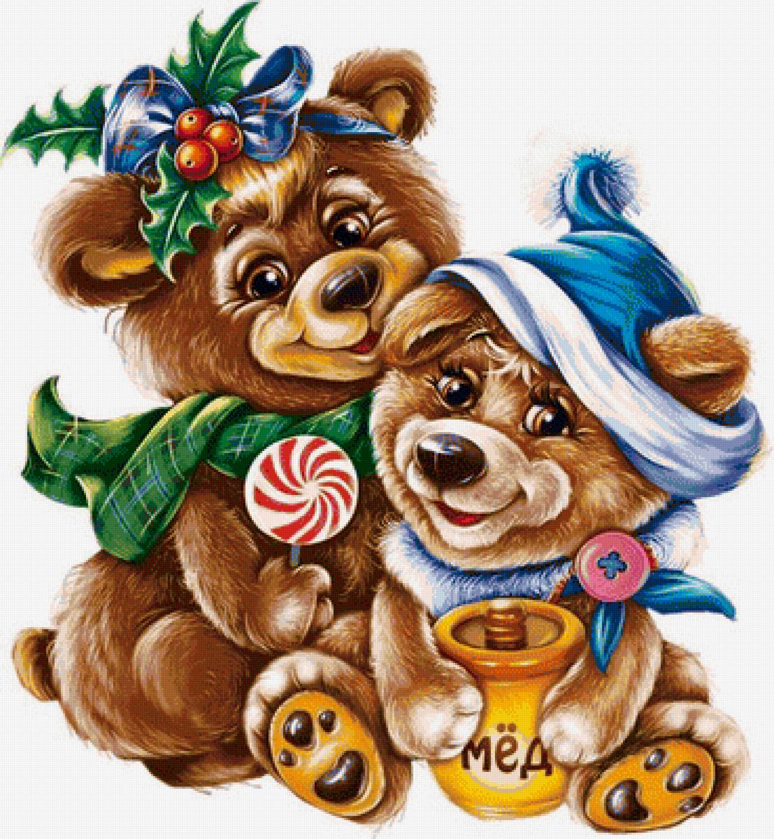 мишки - предпросмотр