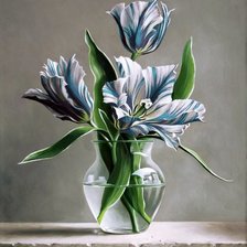 Схема вышивки «цветы»