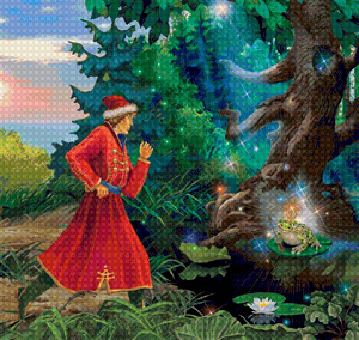 царевна лягушка - лягушка, сказка, царевна - предпросмотр