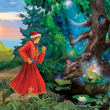 Схема вышивки «царевна лягушка»