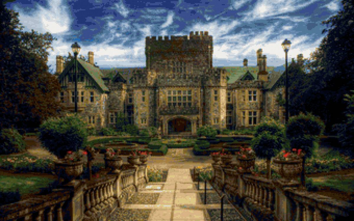 Замок - природа, замок - предпросмотр