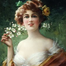 Схема вышивки «портрет»