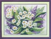 Схема вышивки «цветы»