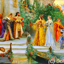 Схема вышивки «венеция»