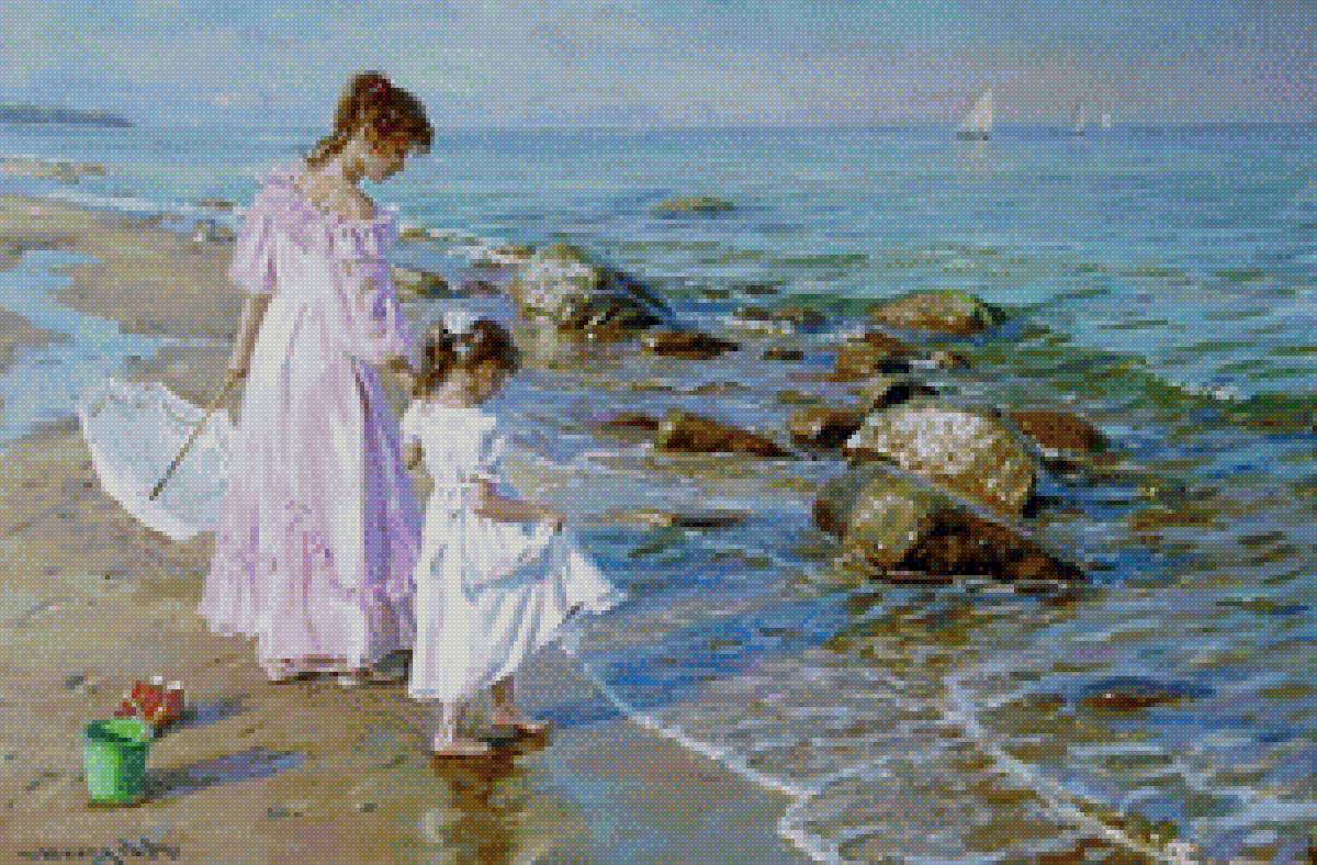 мама и малышка - предпросмотр