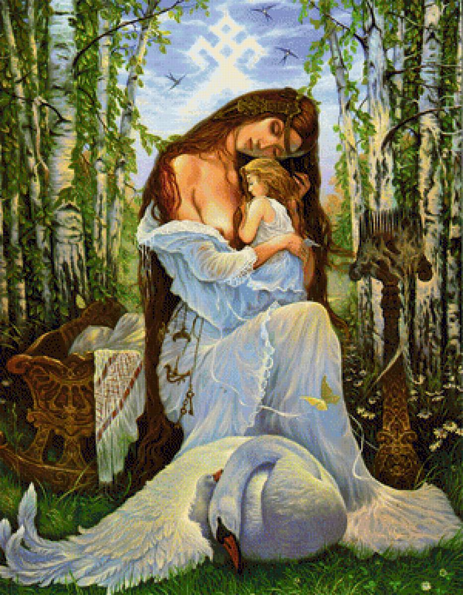 Оберег мать и дитя - мама любовь дети счастье - предпросмотр