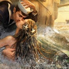 Схема вышивки «Русалка»