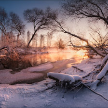 Схема вышивки «Солнечная речка»