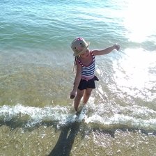 Схема вышивки «Рита у моря»