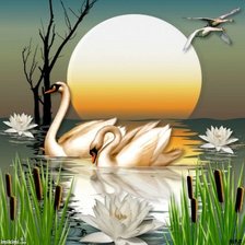 Схема вышивки «labute,lekná»