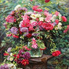 цветы в вазе