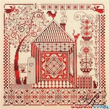 Схема вышивки «Домашний оберег»