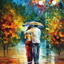 Схема вышивки «влюбленные»