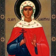 Схема вышивки «св. Валентина»