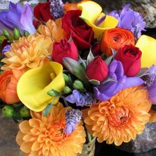 Схема вышивки «Цветы»