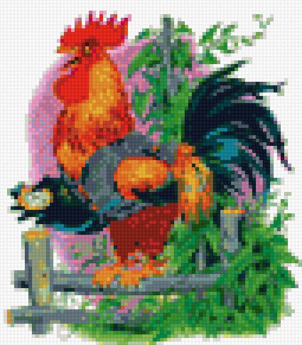 Петух - петух, деревня, птица - предпросмотр