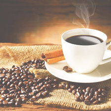 Схема вышивки «Кофе с корицей»