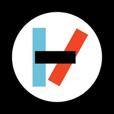 Схема вышивки «twenty one pilots»