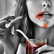 Схема вышивки «девушка»