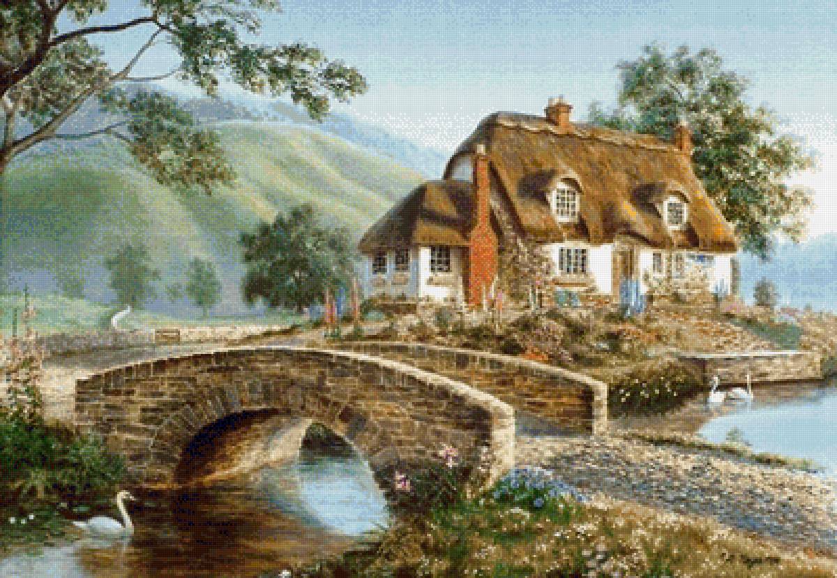 пейзаж - река, природа, пейзаж - предпросмотр