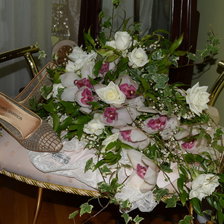 Схема вышивки «Свадебный букет»