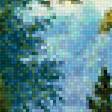 Предпросмотр схемы вышивки «сосны на берегу» (№1382350)