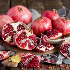 Схема вышивки «Гранаты»